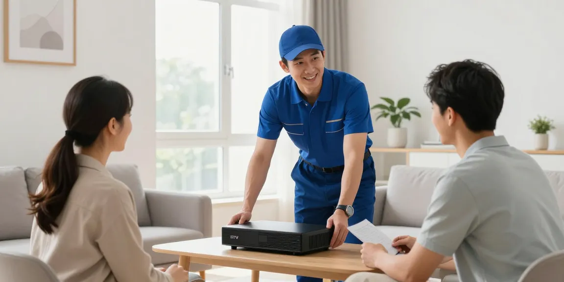 Premium IPTV provider delivering reliable local service to trusted customer.