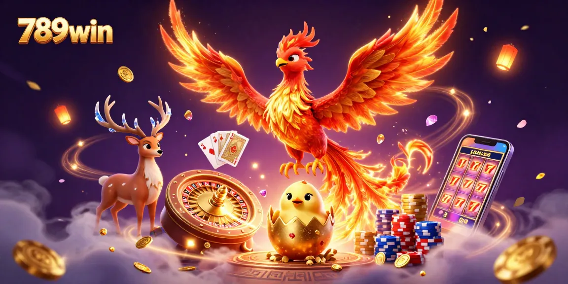 Experience thrilling gameplay at 789win with vibrant casino elements and dynamic characters.