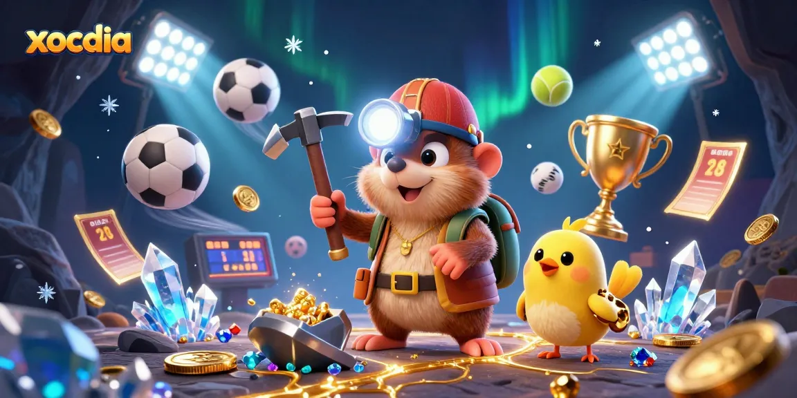 Experience thrilling xocdia gameplay with vibrant characters and rich casino elements.
