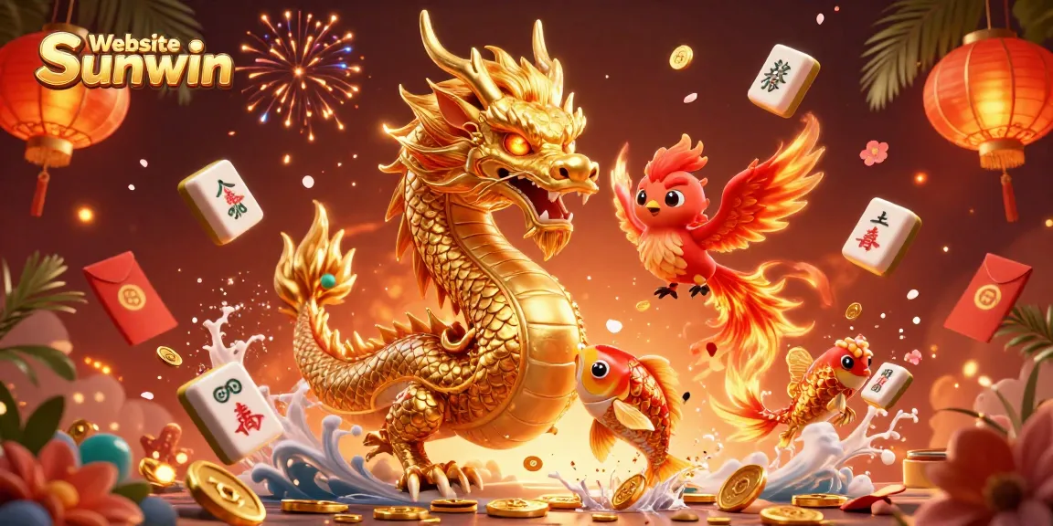 Experience thrilling wins at Website Sunwin with vibrant colors and immersive casino elements.